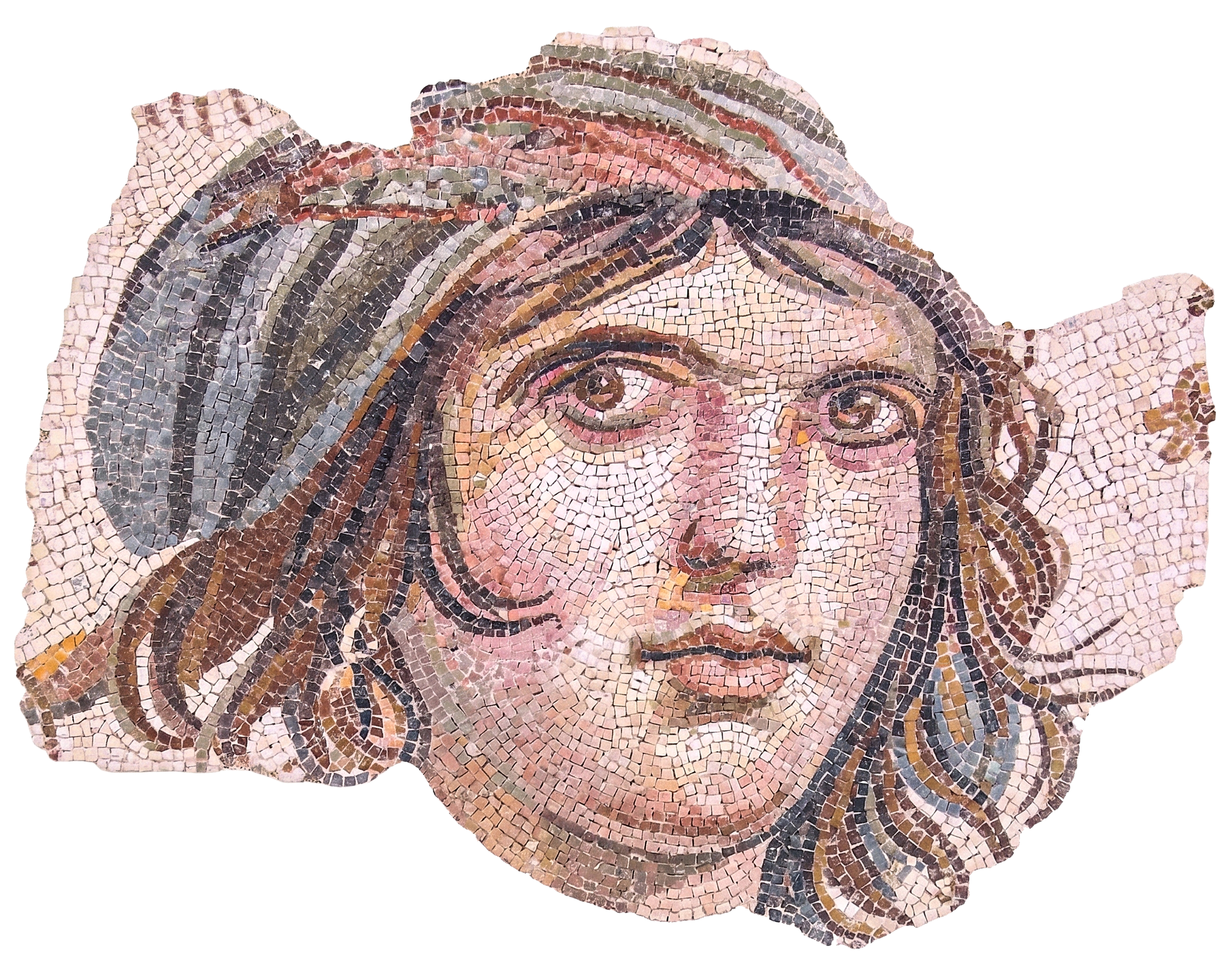 Completed Zeugma mosaic